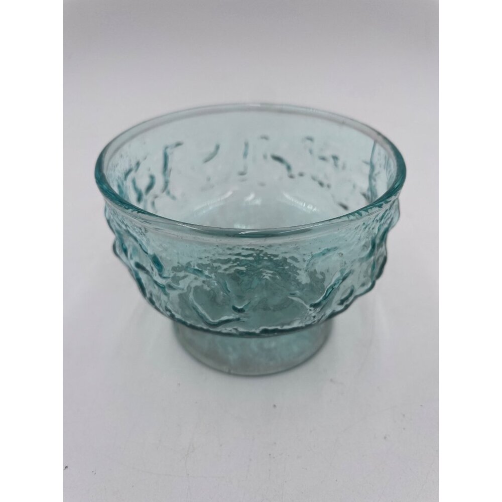 Anchor Hocking Lido Milano 2 7/8” Aqua Blue Champagne Sherbet